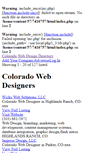 Mobile Screenshot of coloradowebdesigndirectory.com